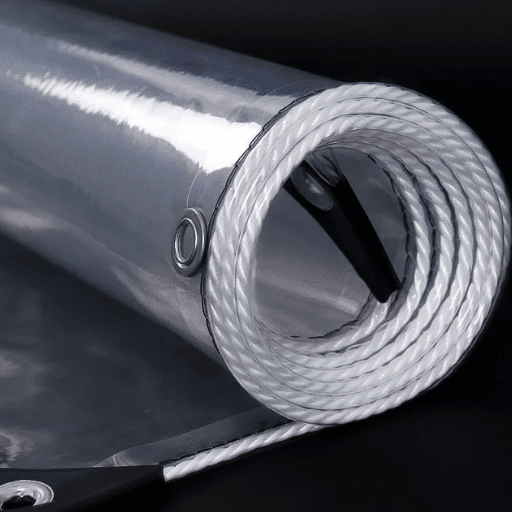 clear tarpaulin