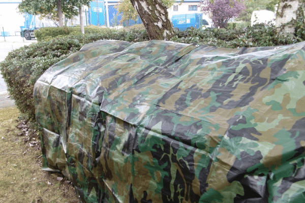 Canvas Camo Tarps