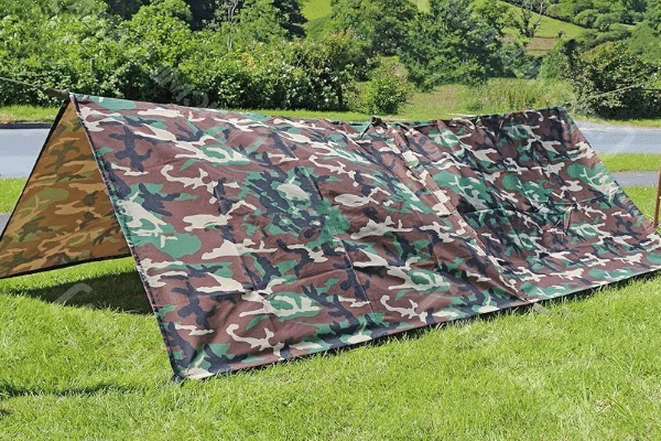 Canvas Camo Tarps