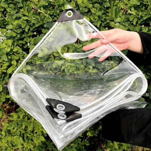 clear heavy duty tarp