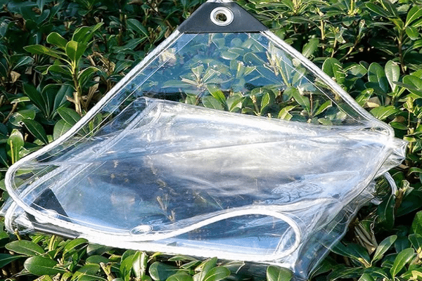 clear plastic tarp