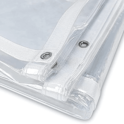 clear plastic tarp