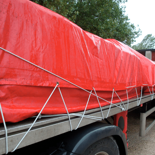 What is a tarpaulin on a truck_