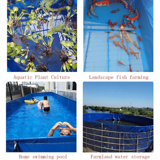 Real-World Applications of Tarpaulin Fish Ponds