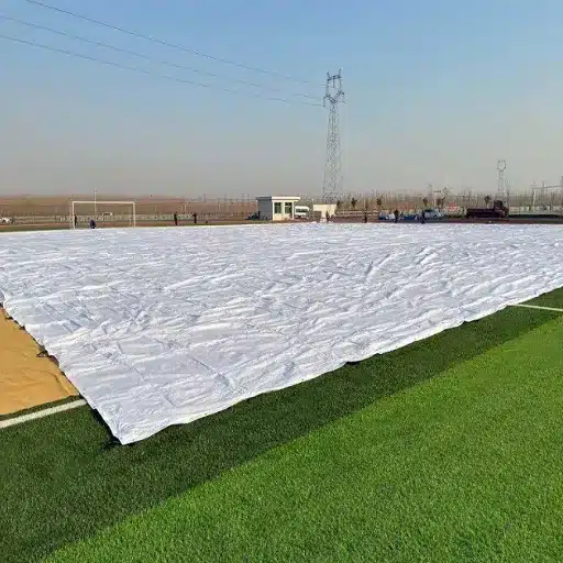american football field protection tarp