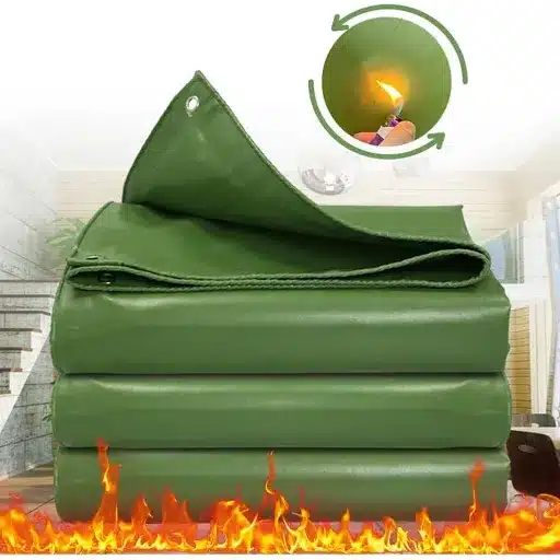 fire resistant tarps