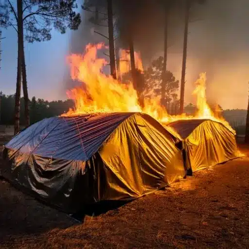 Applications of Fire Retardant Tarps