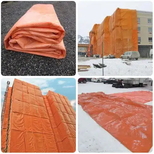 What Are Construction Tarps?