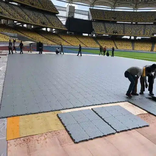 Installation of Pitch Protection Covers