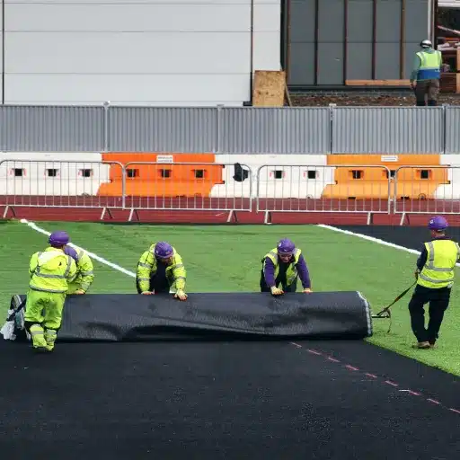 Installation and Maintenance of Football Pitch Covers