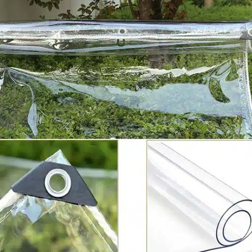 clear PVC tarpaulin