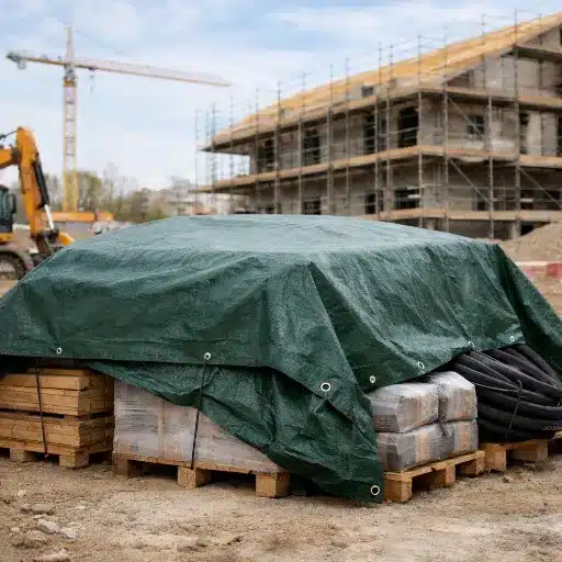 Why Construction Sites Need Specialized Tarpaulins